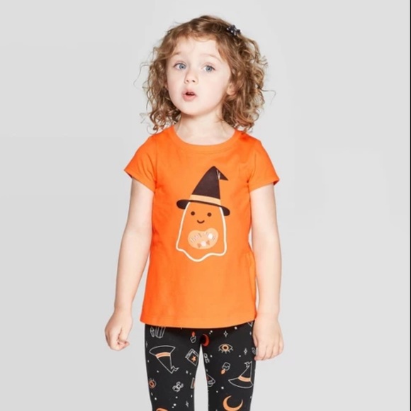 Cat & Jack Ghost Tee - Picture 1 of 6